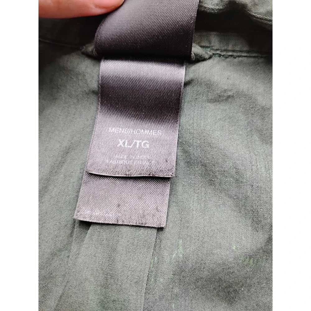 The North Face Shirt Mens XL Green Hiking Button Up